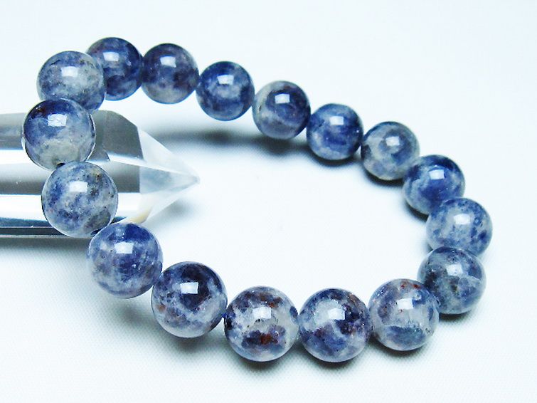 アイオライト ブレスレット 12mm [t383-4918] 1枚目