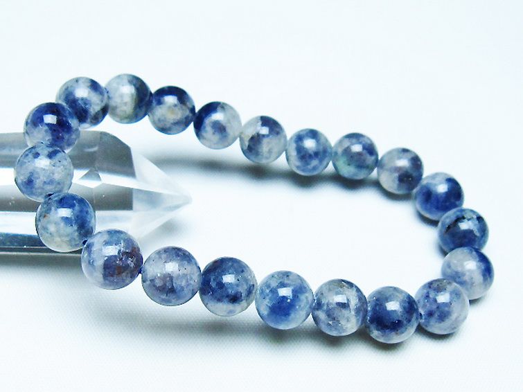 アイオライト ブレスレット 9mm [t383-4936] 1枚目