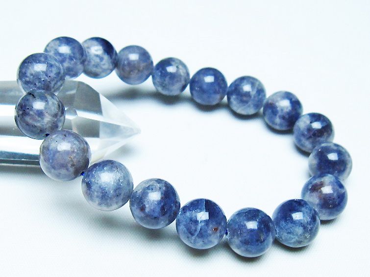アイオライト ブレスレット 12mm [T383-4996] 1枚目