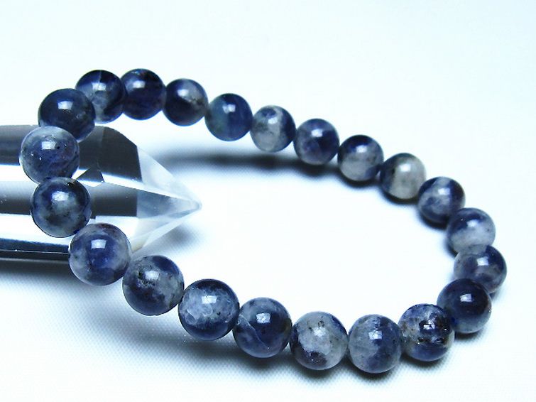 アイオライト ブレスレット 9mm [t383-5071] 1枚目