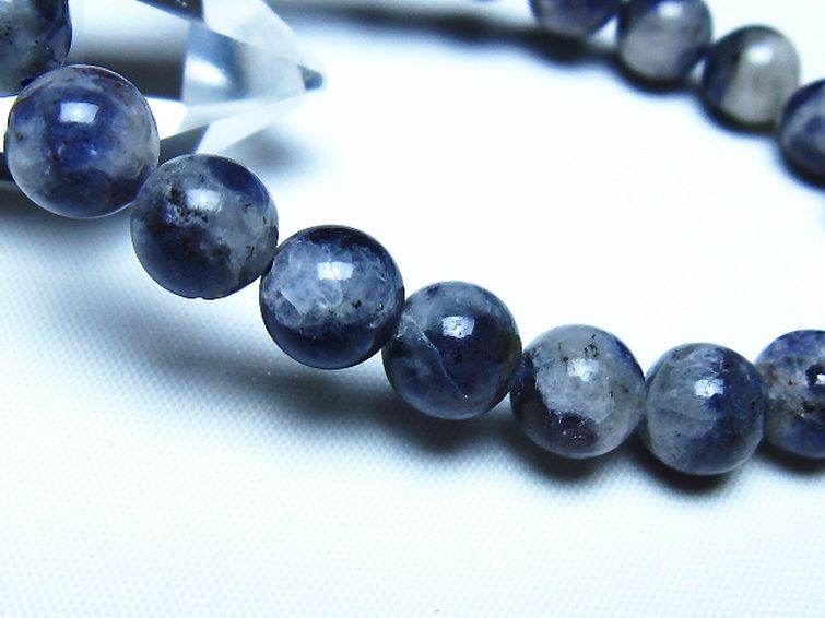 アイオライト ブレスレット 9mm [t383-5071] 3枚目