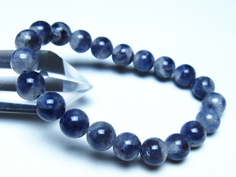 アイオライト ブレスレット 9mm [t383-5074] 1枚目