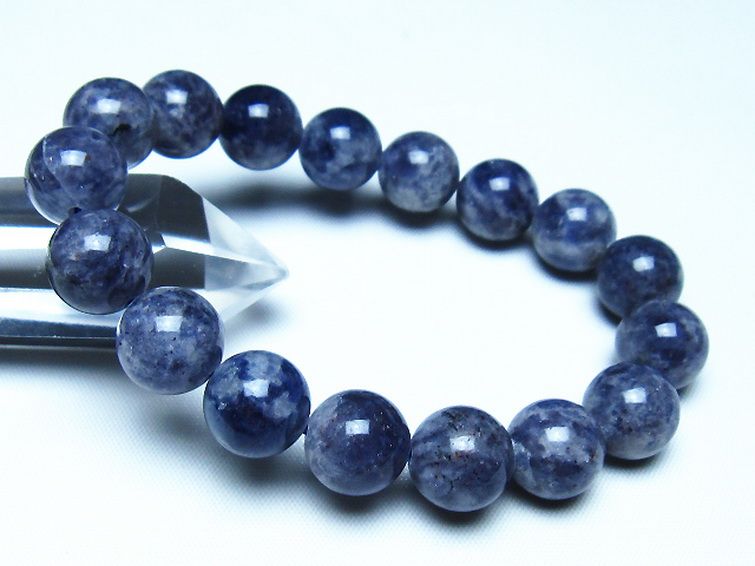 アイオライト ブレスレット 12mm [t383-5108] 1枚目