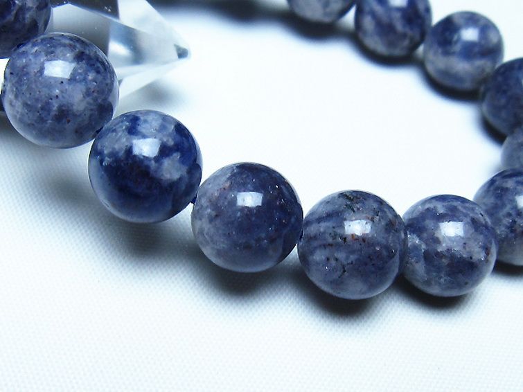アイオライト ブレスレット 12mm [t383-5108] 3枚目