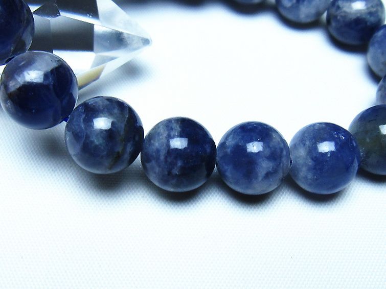 アイオライト ブレスレット 12mm [t383-5117] 3枚目