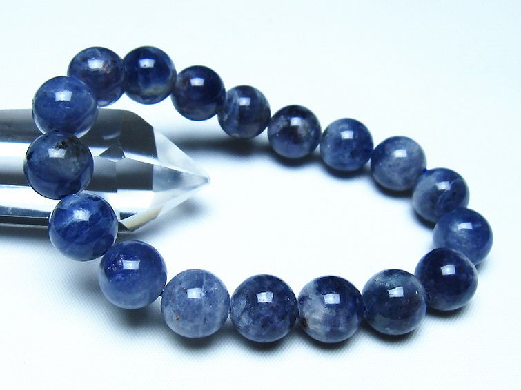 アイオライト ブレスレット 11mm [t383-5120] 1枚目