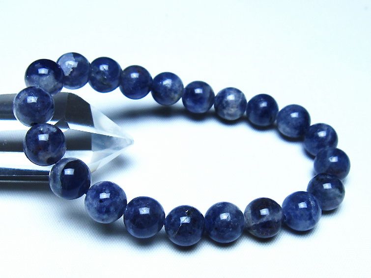 アイオライト ブレスレット 10mm [t383-5137] 1枚目