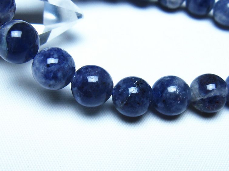 アイオライト ブレスレット 10mm [t383-5137] 3枚目