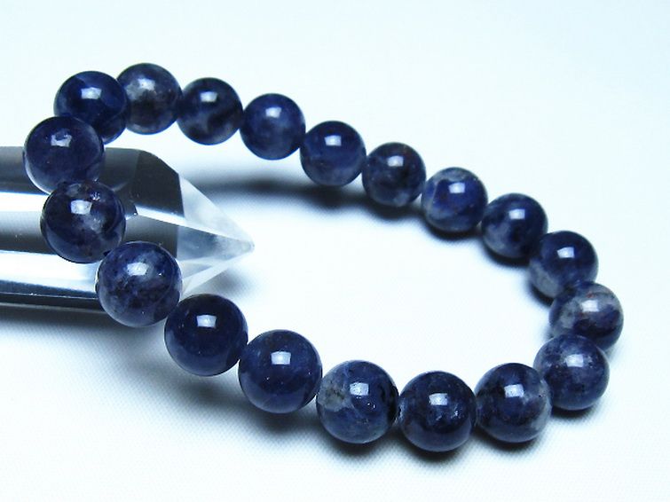 アイオライト ブレスレット 10mm [t383-5147] 1枚目