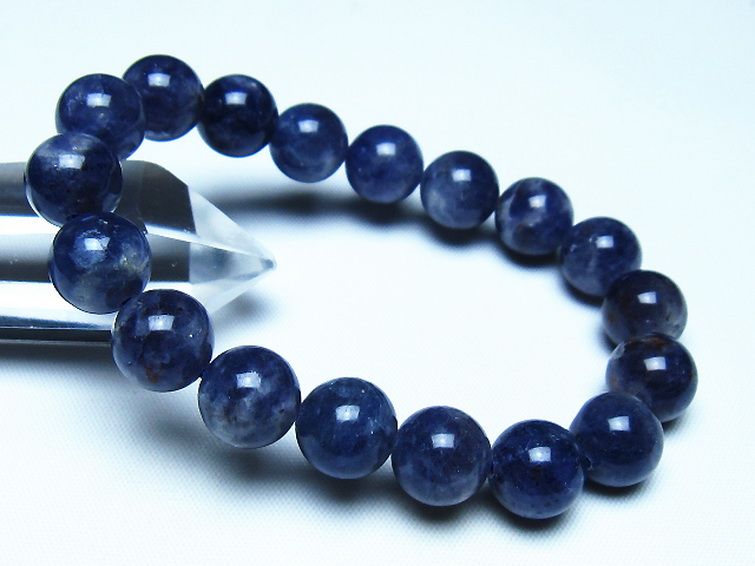 アイオライト ブレスレット 11mm [t383-5149] 1枚目