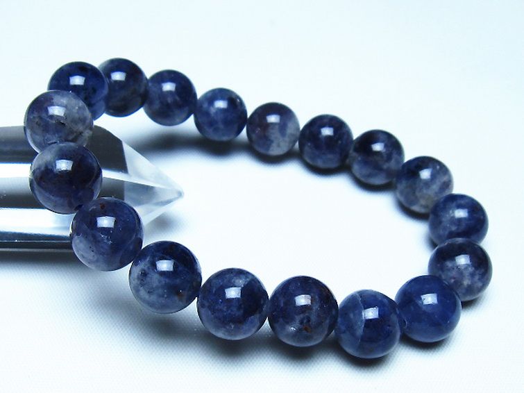 アイオライト ブレスレット 11mm [t383-5155] 1枚目