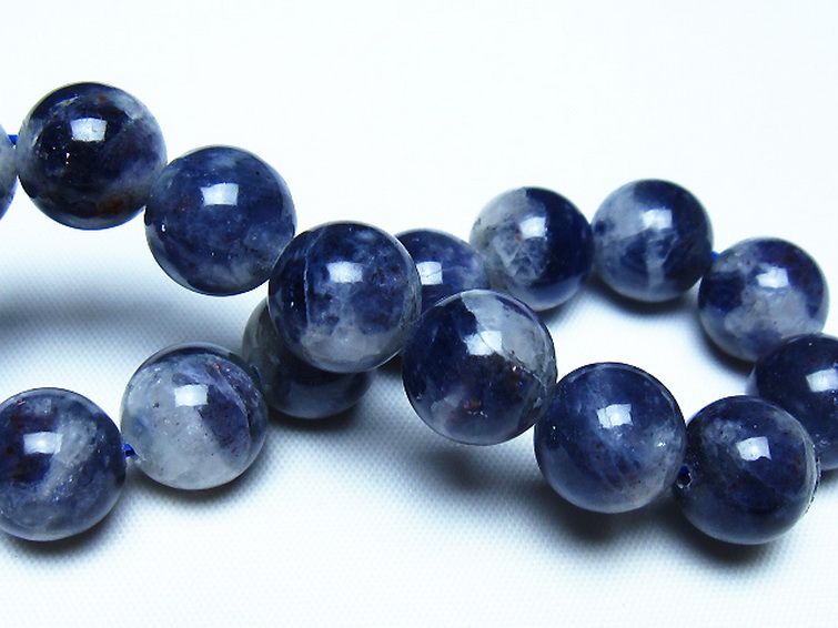 アイオライト ブレスレット 12mm [t383-5159] 2枚目