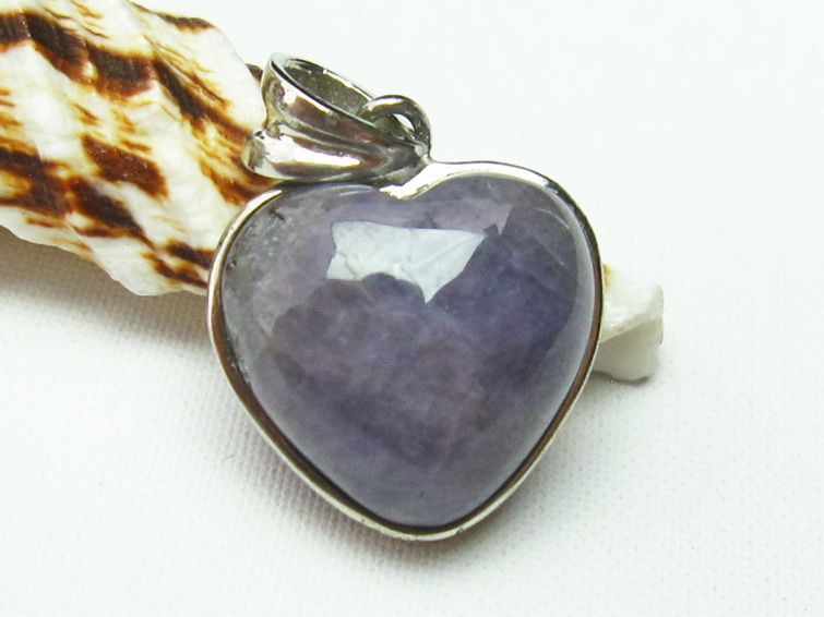 タンザナイトハート ペンダント [t384-1083] 1枚目