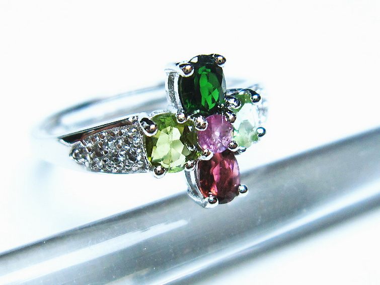 トルマリン 指輪 (14号) [t384-1702] 3枚目