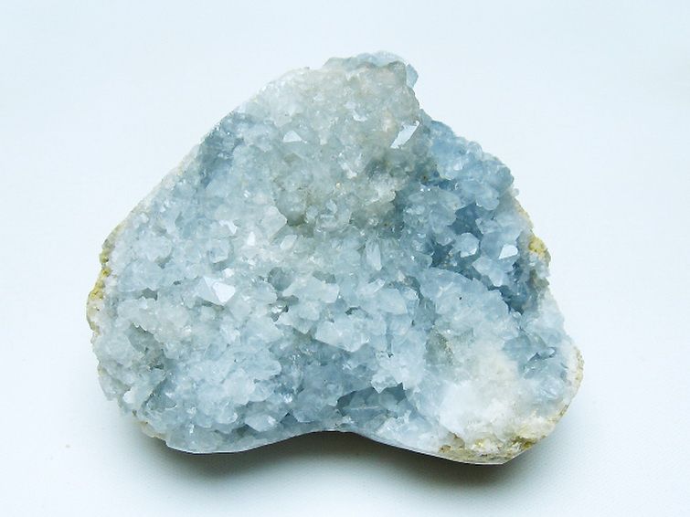 セレスタイト 天青石 ハートシェイプ 原石[T385-14689] 3枚目