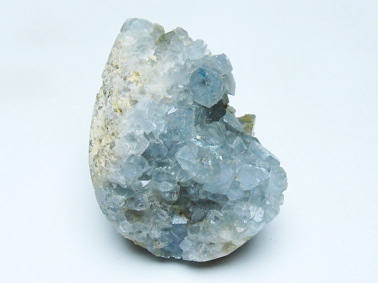  セレスタイト 天青石 原石[T385-14710] 1枚目