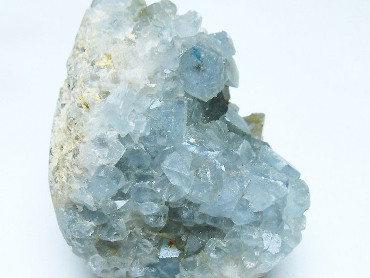  セレスタイト 天青石 原石[T385-14710] 2枚目