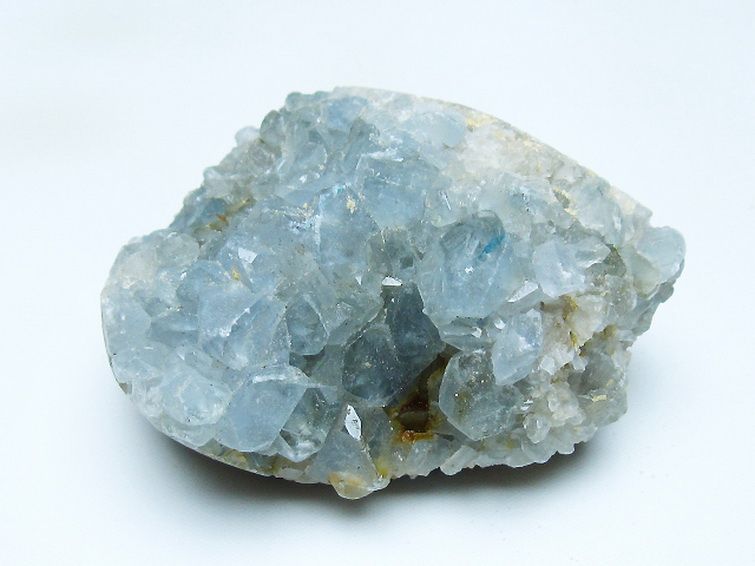  セレスタイト 天青石 原石[T385-14710] 3枚目