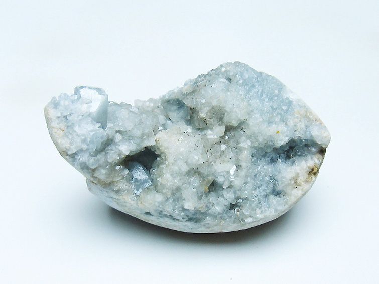  セレスタイト 天青石 原石[T385-14720] 1枚目