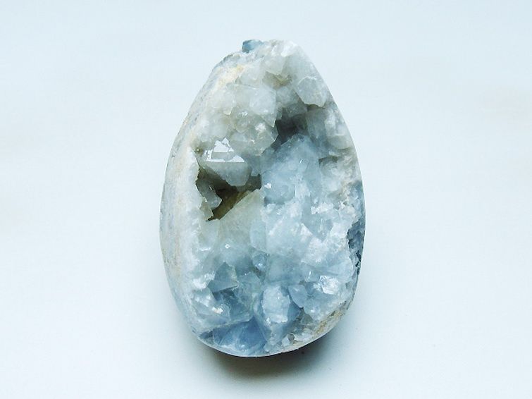 セレスタイト 天青石 原石 [t385-14721] 1枚目