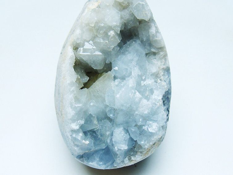 セレスタイト 天青石 原石 [t385-14721] 2枚目