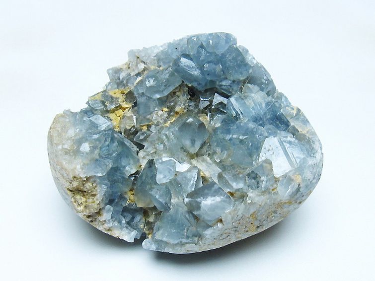  セレスタイト 天青石 原石[T385-14734] 3枚目