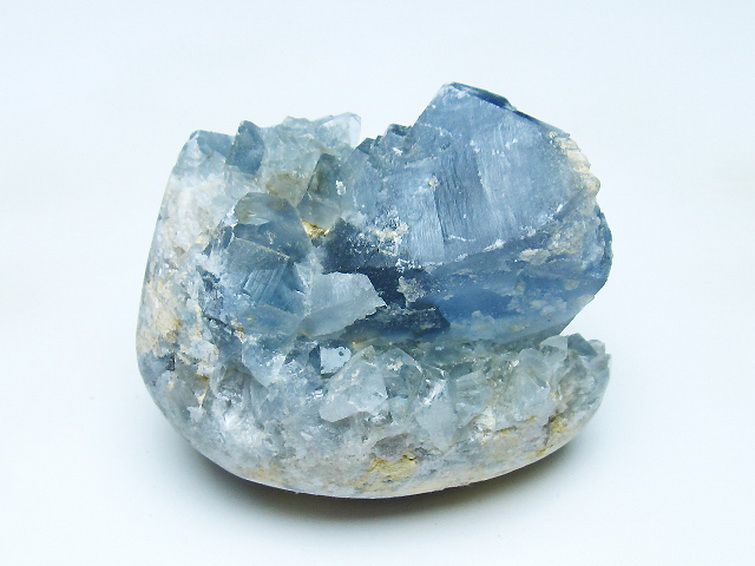 セレスタイト 天青石 原石 [t385-14781] 1枚目