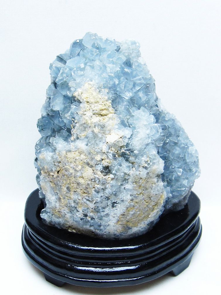 4.4Kg セレスタイト 天青石 原石[T385-14860] 1枚目