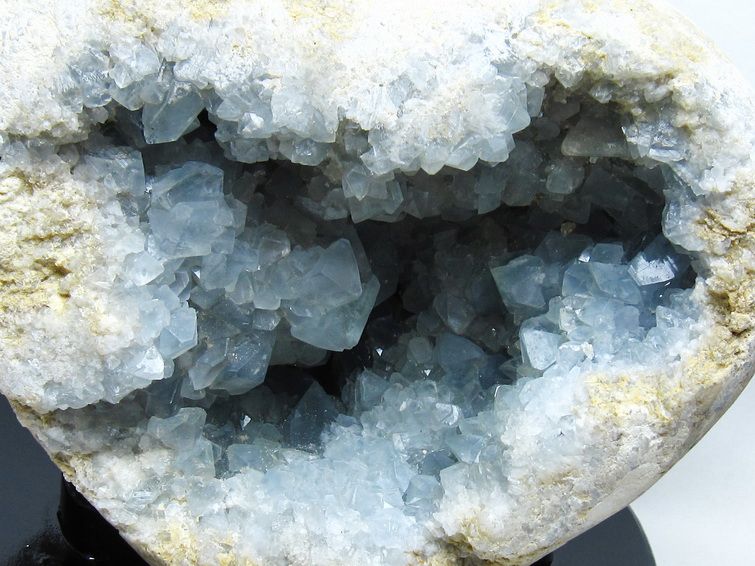 9.9Kg セレスタイト 天青石 ハートシェイプ 原石[T385-14869] 2枚目