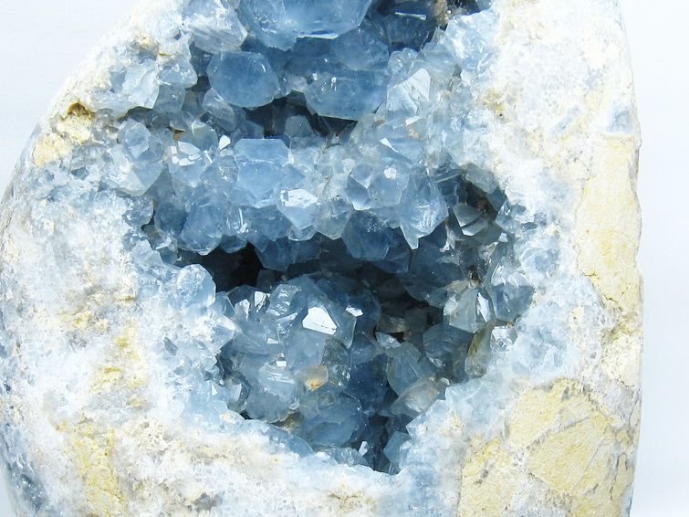 14.2Kg セレスタイト 天青石 原石[T385-14872] 3枚目