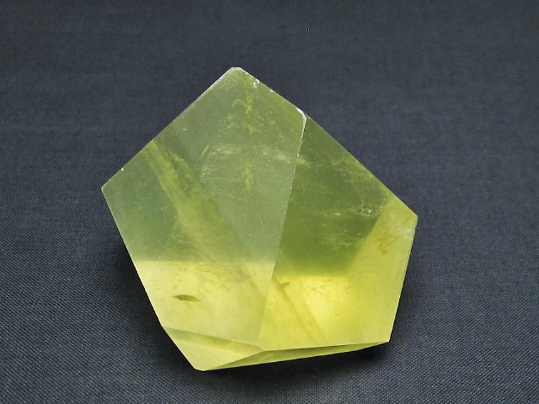 黄水晶(シトリン) 原石[T386-7026] 1枚目