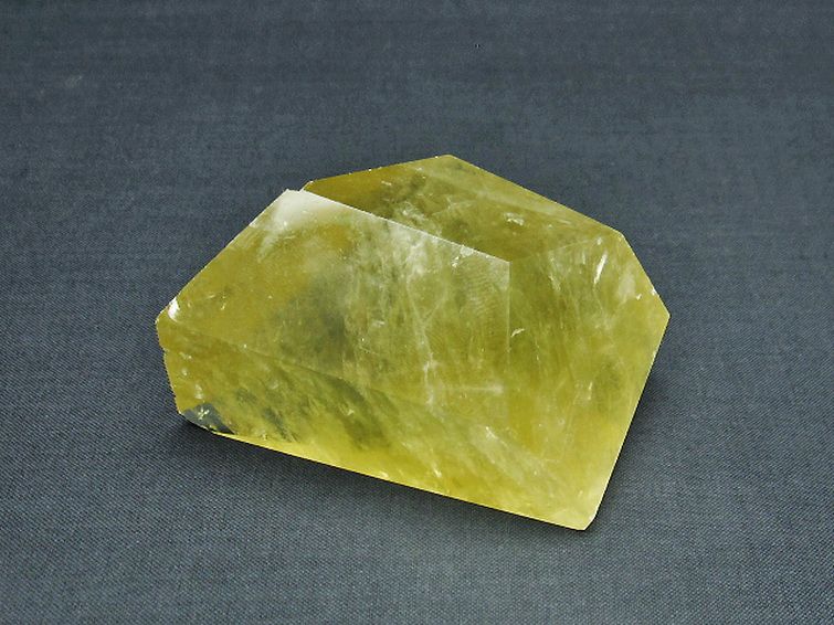 黄水晶(シトリン) 原石[T386-7190] 1枚目