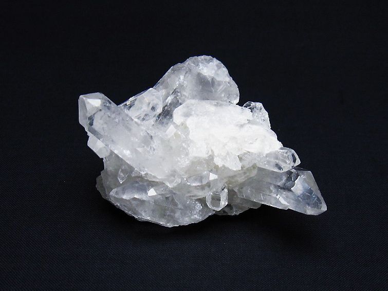 アーカンソー州産 水晶クラスター[T386-7433] 1枚目