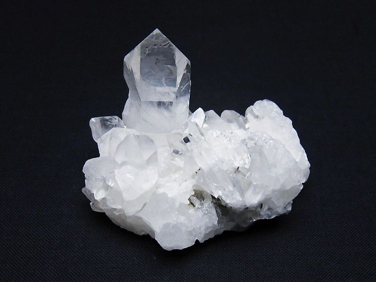 アーカンソー州産 水晶クラスター[T386-7636] 1枚目