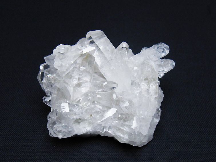 アーカンソー州産 水晶クラスター[T386-7672] 1枚目