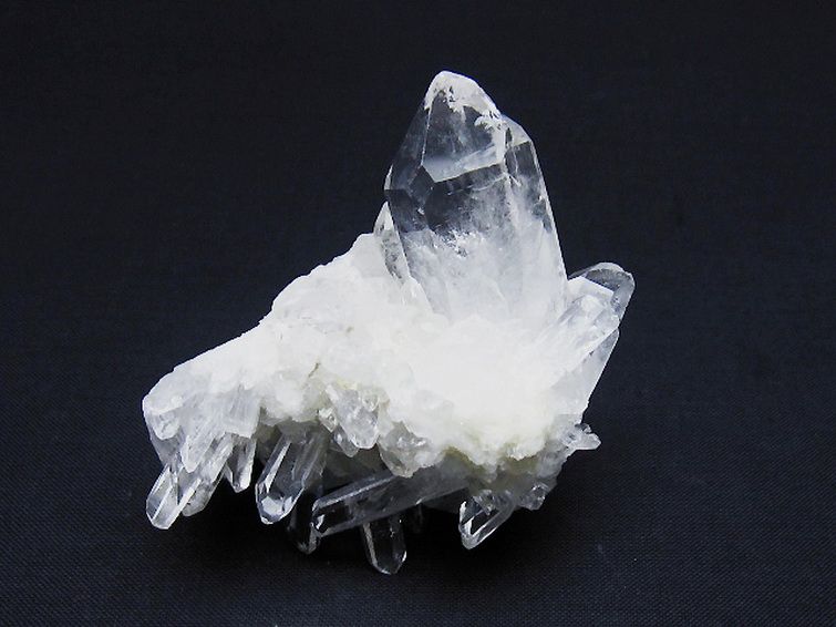 アーカンソー州産 水晶クラスター[T386-7706] 1枚目