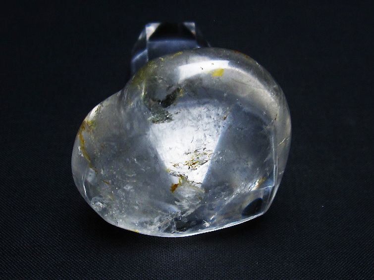 ヒマラヤ水晶ハート 置物 [t387-14210] 2枚目