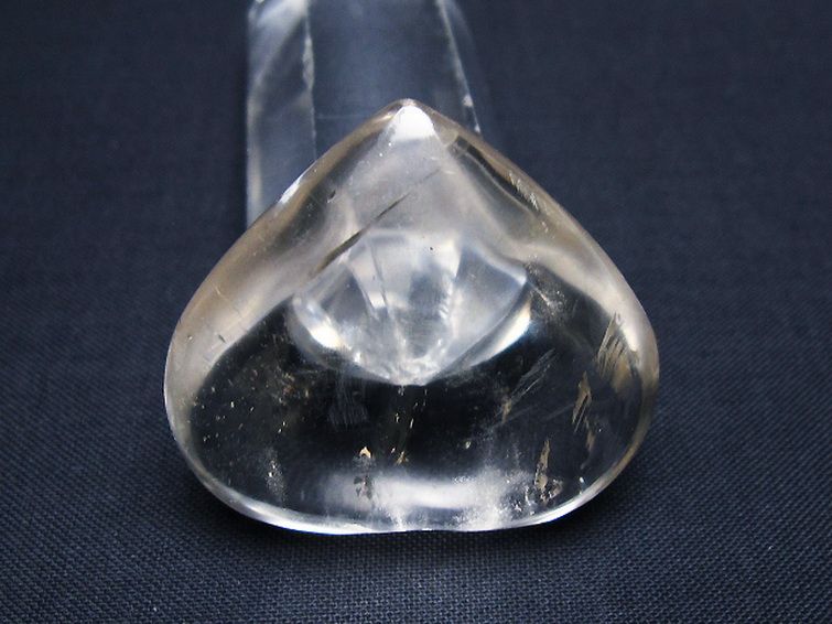 ヒマラヤ水晶ハート 置物 [t387-14344] 3枚目