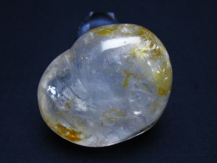 ヒマラヤ水晶ハート 置物 [t387-14378] 2枚目