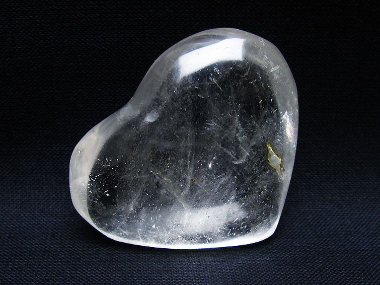 ヒマラヤ水晶ハート 置物 [t387-14450] 2枚目