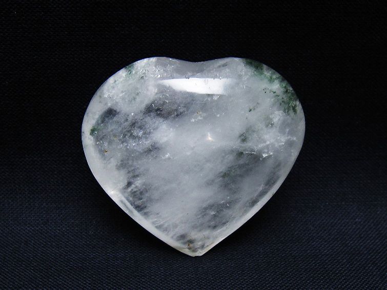 ヒマラヤガーデン水晶 ハート型 置物 [t387-14452] 1枚目