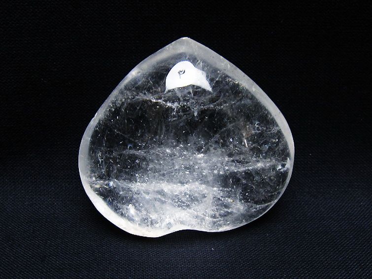 ヒマラヤ水晶ハート 置物 [t387-14457] 3枚目