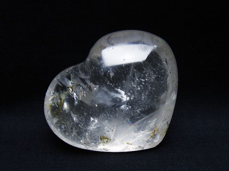 ヒマラヤ水晶 ハート 置物 [t387-14494] 2枚目