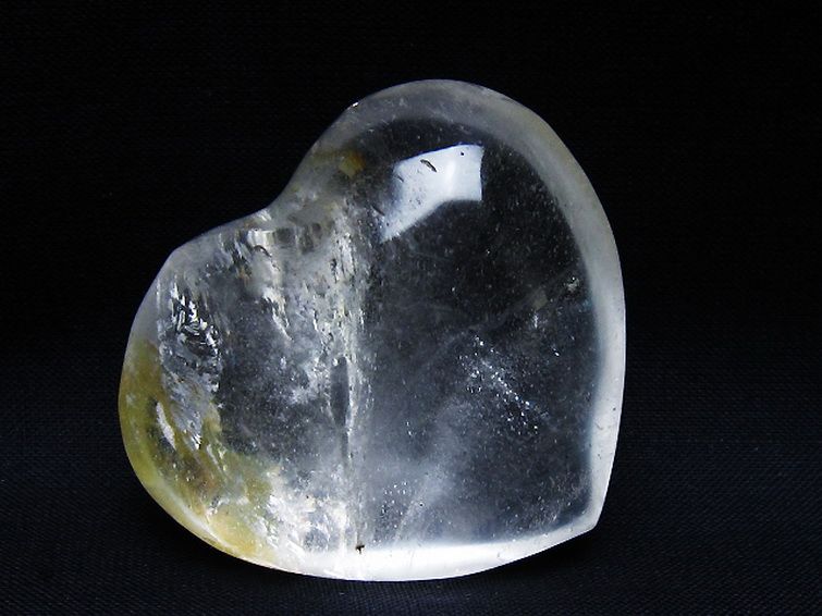 ヒマラヤ水晶ハート 置物 [t387-14508] 2枚目