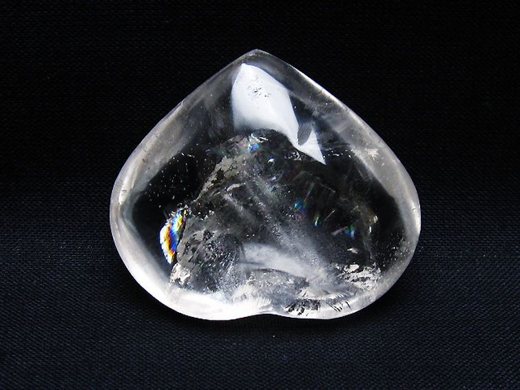 ヒマラヤ水晶ハート 置物 [t387-14552] 3枚目