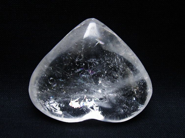 ヒマラヤ水晶ハート 置物 [t387-14557] 3枚目