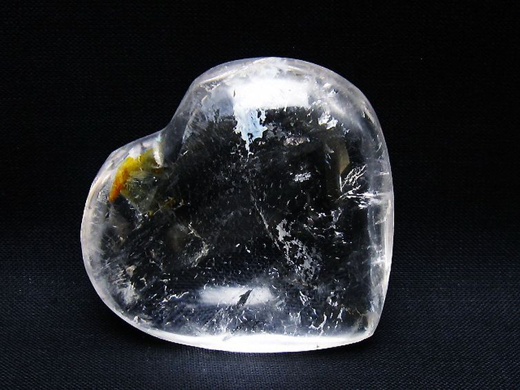 ヒマラヤ水晶ハート 置物 [t387-14576] 2枚目