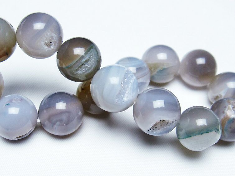 アゲート笑口 ブレスレット 14mm [T39-2764] 2枚目