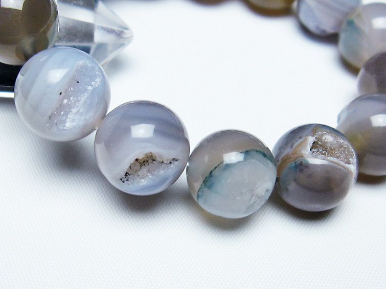 アゲート笑口 ブレスレット 14mm [T39-2764] 3枚目