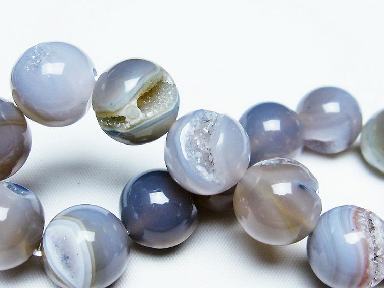 アゲート笑口 ブレスレット 14mm [T39-2935] 2枚目